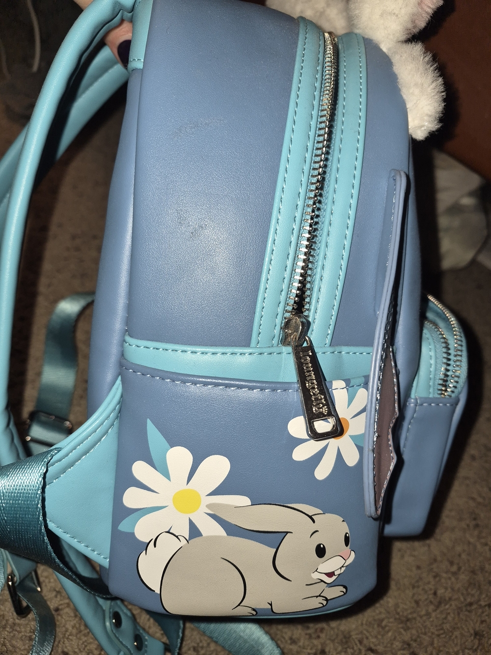 Loungefly Disney Lilo & Stitch Bunny Ears Mini Backpack - Picture 10 of 11